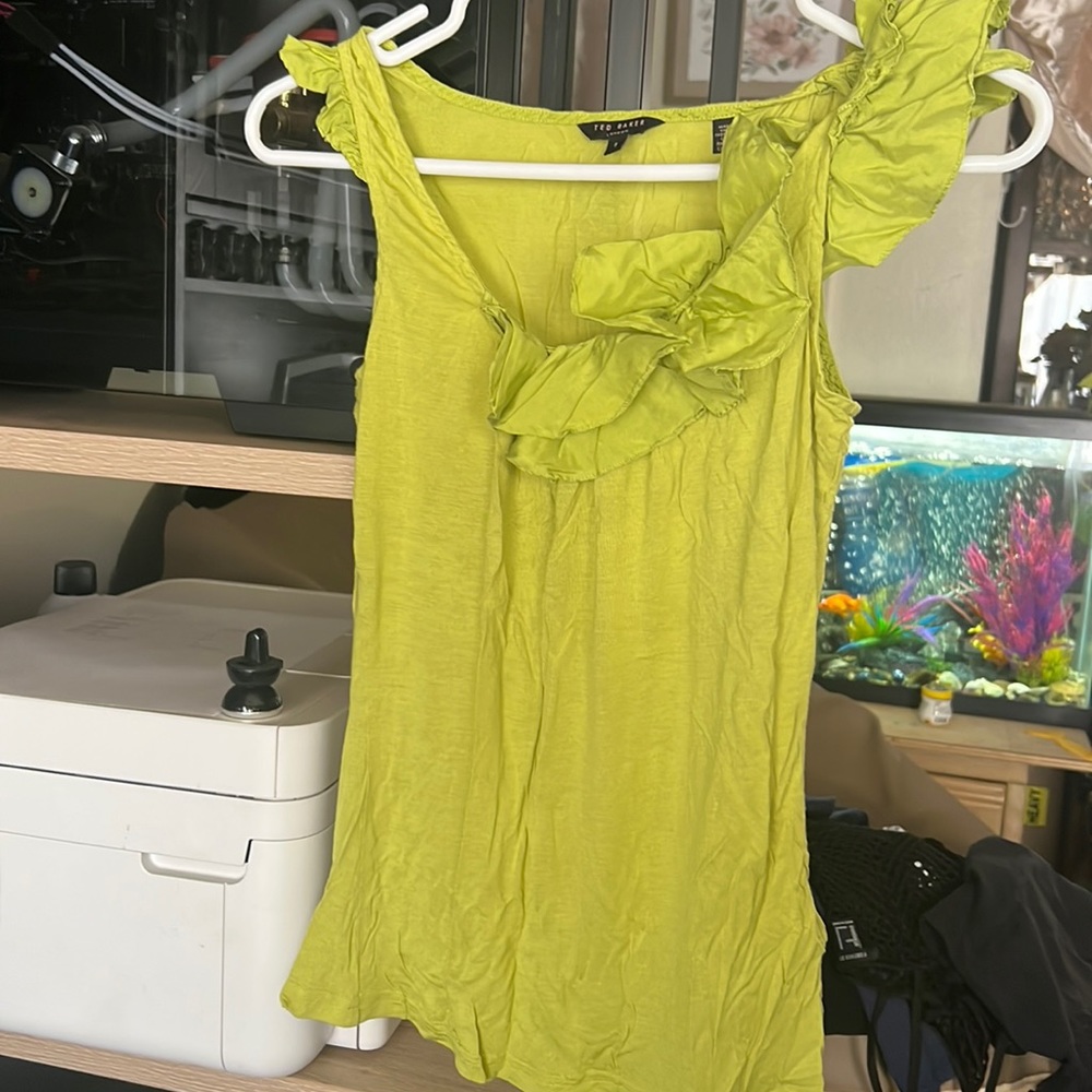Olive green shirt